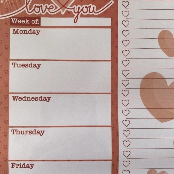 The Office List Pad and Pen Set Jim & Pam Writing Note Pad 80 Sheets NEW - Picture 6 of 7